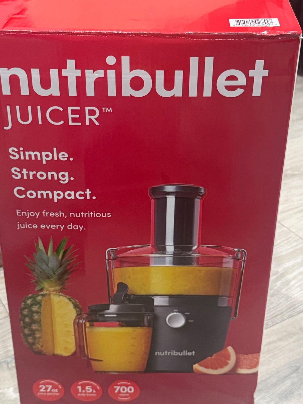 Nutribullet Juicer - Red Compact Home Juicer
